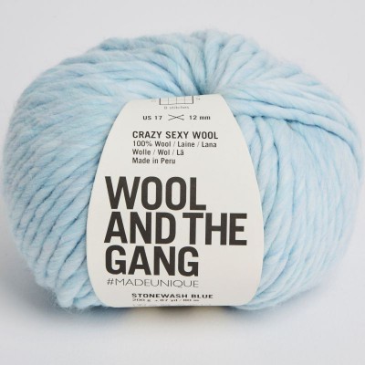 Wool and the Gang Crazy Sexy Wool										 - Stonewash Blue