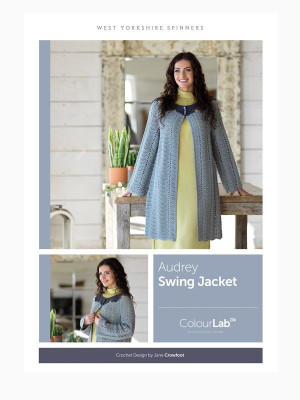 West Yorkshire Spinners Audrey Crochet Swing Jacket										