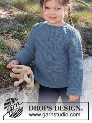 DROPS Autumn Smiles Children's Sweater in Karisma										