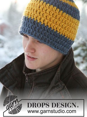 DROPS Awesome Winter Crochet Beanie Hat										