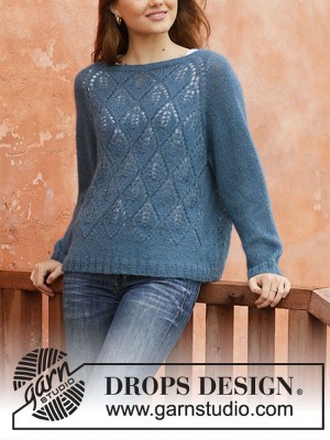 DROPS Blue Spruce Sweater										