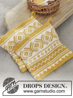 DROPS Sunbaked Pot Holder										
