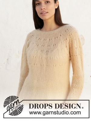 DROPS Vanilla Cloud Sweater										