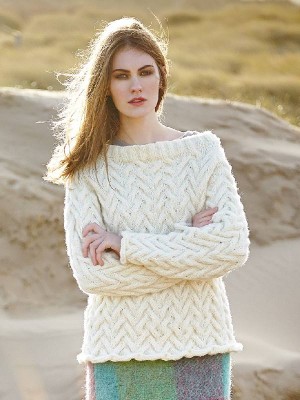 Rowan Swale Cabled Sweater										
