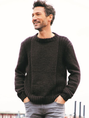 Patons Alpaca Moments Dirk Sweater										