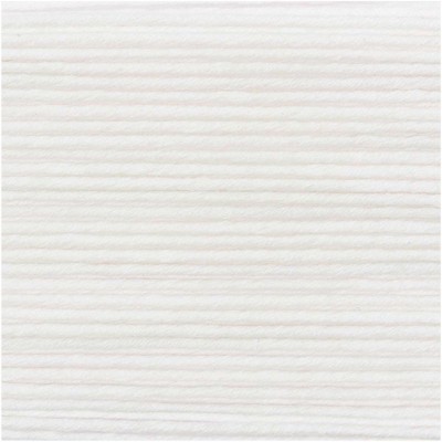 Essentials Organic Cotton Aran										 - 001 White