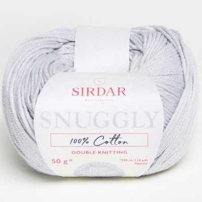 Sirdar Snuggly 100% Cotton										 - 757 Light Grey