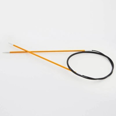 KnitPro Zing Fixed Circular Needles 40cm (16in)										 - US 1 (2.25mm)