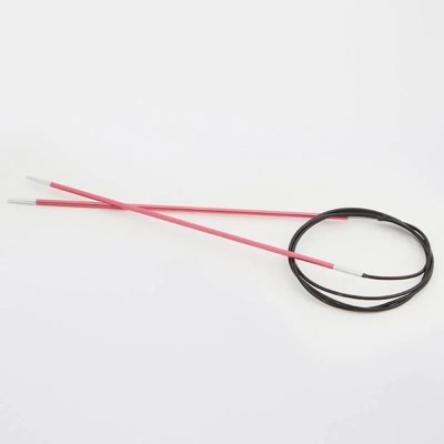 KnitPro Zing Fixed Circular Needles 40cm (16in)										 - US 0 (2.00mm)