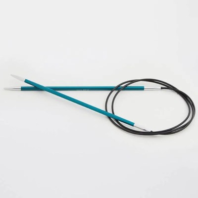 KnitPro Zing Fixed Circular Needles 120cm (47in)										 - US 3 (3.25mm)