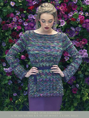 Louisa Harding L9-05 Elderberry										
