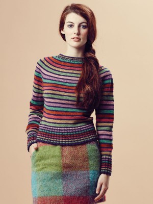 Rowan Lexy Striped Sweater										
