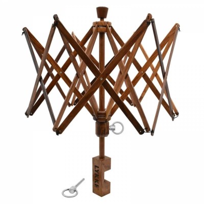 LYKKE Umbrella Skein Winder Yarn Swift										 - Indian Rosewood Swift