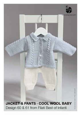 Lana Grossa - Cool Wool Baby - Filati Best of Infanti Design 60 & 61 - Jacket & Pants										