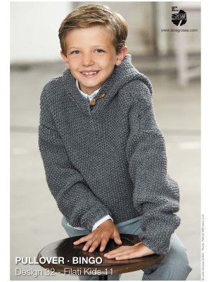 Lana Grossa - Filati Kids 11 Design 32 - Bingo Pullover										