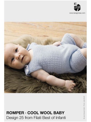 Lana Grossa - Filati Best of Infanti Design 25 - Cool Wool Baby Romper										
