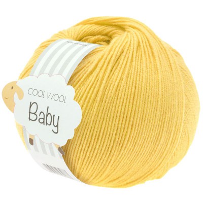 Lana Grossa Cool Wool Baby										 - 0273 Gelb