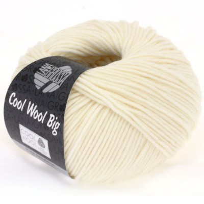 Lana Grossa Cool Wool Big - 0601 Rohweiß