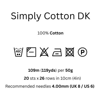 Laughing Hens Simply Cotton DK										 - 122 Marigold