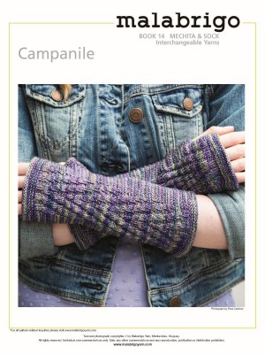 Malabrigo Campanile Fingerless Mitts										