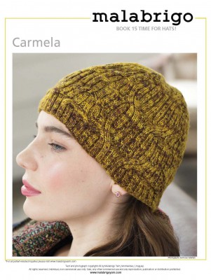Malabrigo Carmela Cable Rib Beanie										