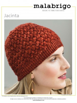 Malabrigo Jacinta Woven Hat										