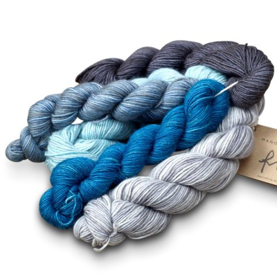 Manos Silk Blend Fino Mini-Skein Sets										 - 1 Augusta