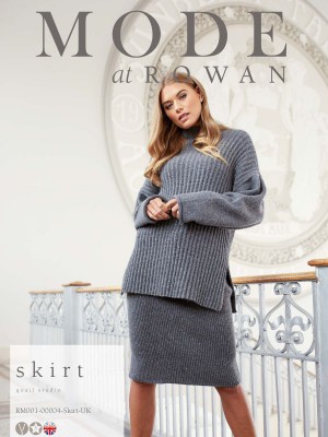Mode at Rowan 104 Ribbed Skirt										
