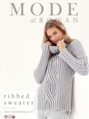 Mode at Rowan 105 Ribbed Sweater										