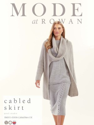 Mode at Rowan 106 Cabled Skirt										