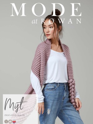 Mode at Rowan Mist Scarf in Big Wool										
