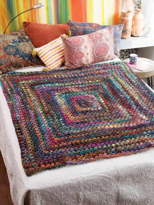 Noro MAG13-17 Big Granny Afghan										