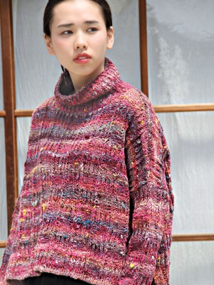 Noro MAG13-27 Oversized Textured Pullover										