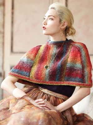 Noro MAG3-09 Steeked Capelet										