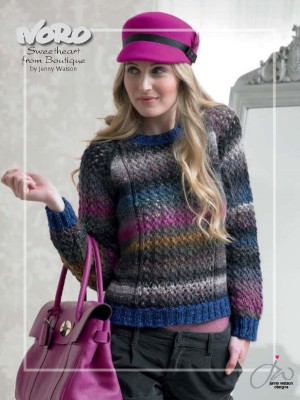 Noro Jenny Watson Boutique Sweet Sweetheart Sweater										