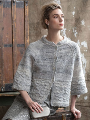 Noro MAG11-03 Diamond Texture Cardi										