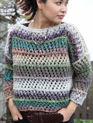 Noro S-630 Lace Sweater										