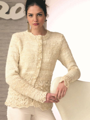 Noro Tennen Beech Lacey Cardigan										