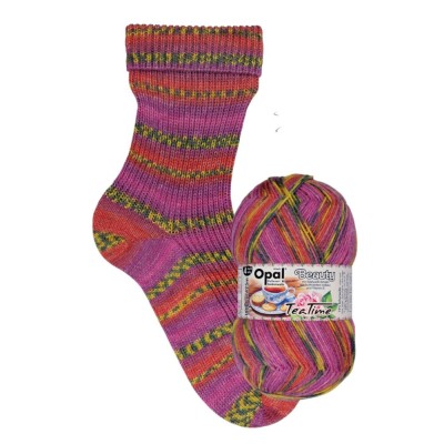 Opal Beauty - Tea Time 4 Ply										 - 11510 Kostlichkeit