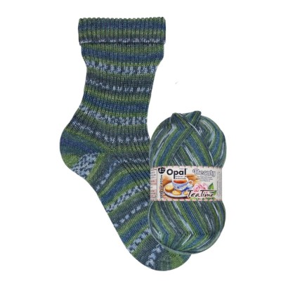 Opal Beauty - Tea Time 4 Ply										 - 11512 Draussen nur Kannchen