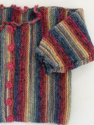 Opal FF008 One Ball Baby Cardigan										