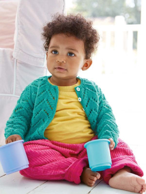 Patons Circus Moments Baby Cardigan										