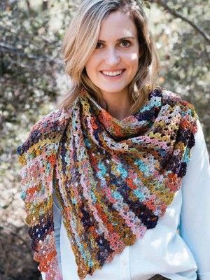 Louisa Harding L18-02 Perris Shawl										