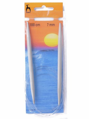 Pony Circular Knitting Needle 40in (100cm)										 - US 10.5 (7.00mm)