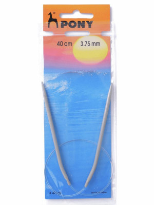 Pony Circular Knitting Needle 16in (40cm)										 - US 5 (3.75mm)
