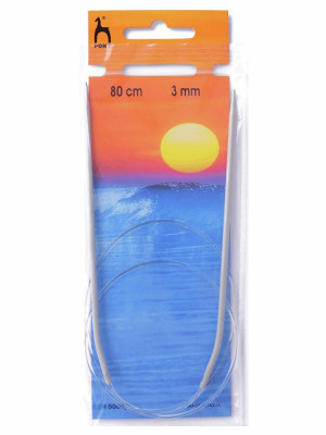 Pony Circular Knitting Needle 32in (80cm)										 - US 2.5 (3.00mm)