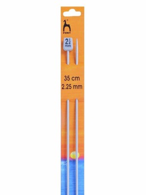 Pony Single Pointed Knitting Needles 14in (35cm)										 - US 1 (2.25mm)