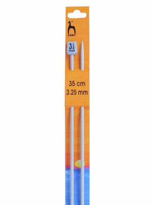 Pony Single Pointed Knitting Needles 14in (35cm)										 - US 3 (3.25mm)