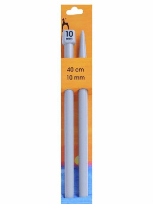 Pony Single Pointed Knitting Needles 16in (40cm)										 - US 15 (10.0mm)