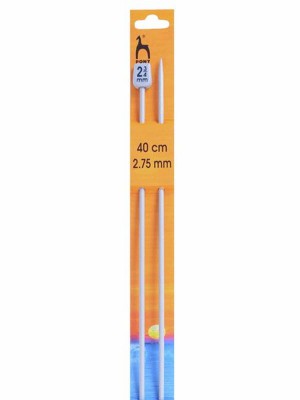 Pony Single Pointed Knitting Needles 16in (40cm)										 - US 2 (2.75mm)